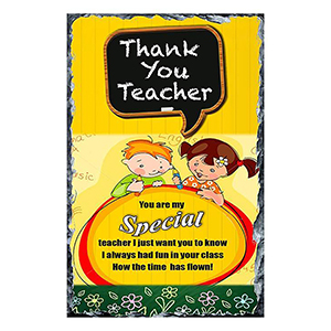 Customised Thank You Teacher Mug Gift - Grown Up