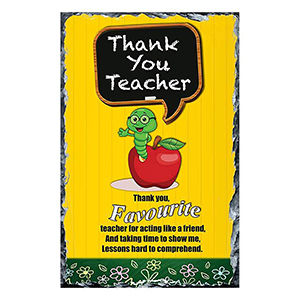 Customised Thank You Teacher Candle Gift - Greatest Teacher with Photo Green
