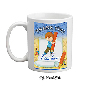 Customised Thank You Teacher Candle Gift - Greatest Teacher with Photo Green