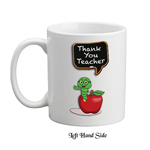 Customised Thank You Teacher Candle Gift - Greatest Teacher with Photo Green