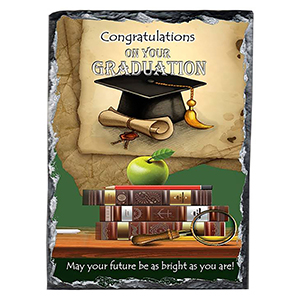 Customised Graduation Slate Gift - Cap