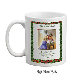 Personalsied Christmas Slate Gift - Gods Infinite Love