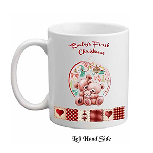 Babys First Chrismtmas Slate - to Nana & Grandad Slate