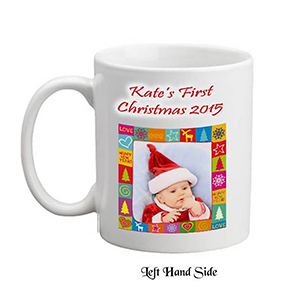 Babys First Chrismtmas Slate - to Nana & Grandad Slate