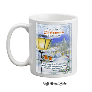 Personalsied Christmas Candle Gift - Baby Bear Decorating Your First Xmas