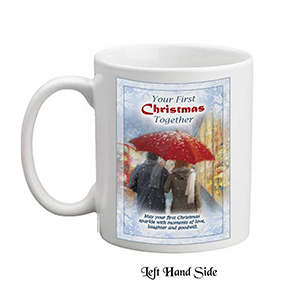 Personalsied Christmas Candle Gift - Baby Bear Decorating Your First Xmas