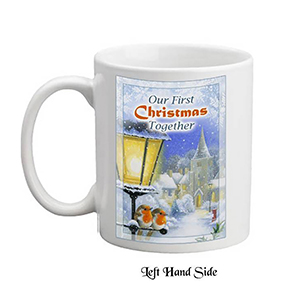 Personalsied Christmas Candle Gift - Baby Bear Decorating Your First Xmas