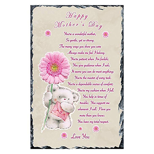 Customised Mothers Day Slate Gift - Fun Photo