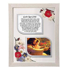 Remembrance Frame - God's Lent Child (Male)