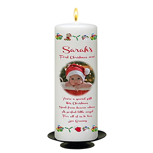 Babys First Chrismtmas Slate - to Nana & Grandad Slate