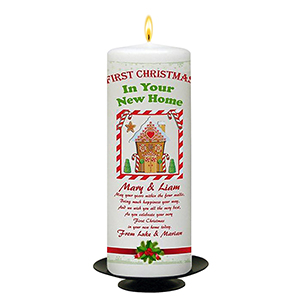 Customised Christmas Candle Gift - Bear in Box