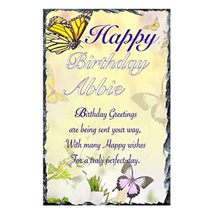 Personalsied Birthday Slate Gift - Birthday News - Red with photo