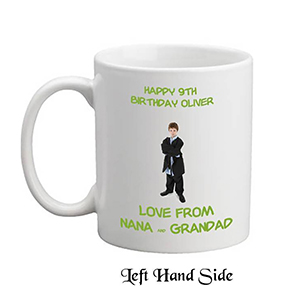 Customised Birthday Mug Gift - Age 1 - Birthday Party with Photo