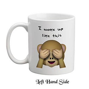 Customised Mug Gift - Daisy Shades Emoji Mug