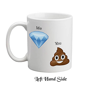 Customised Mug Gift - Daisy Shades Emoji Mug