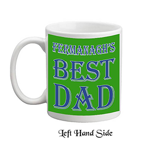 Antrims Best Dad Customised Mug