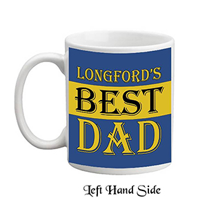 Antrims Best Dad Customised Mug