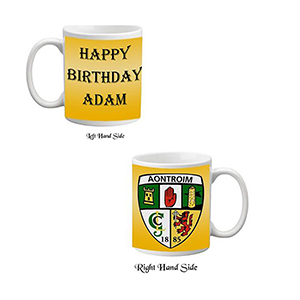 Customised County Mug Gift - Armagh (Happy Birthday)