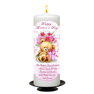 Customised Mothers Day Candle Gift - Fun Photo