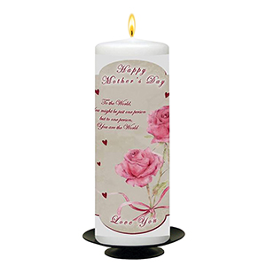 Customised Mothers Day Candle Gift - Fun Photo