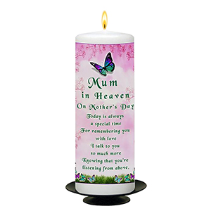 Customised Mothers Day - Blue Valley of Water with Photo