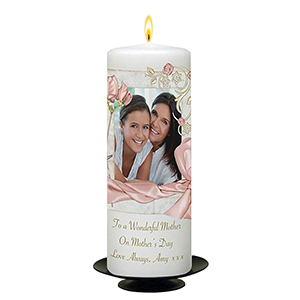 Customised Mothers Day Candle Gift - Fun Photo
