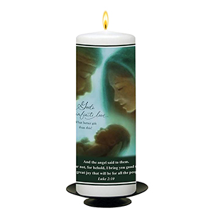 Personalsied Christmas Slate Gift - Gods Infinite Love