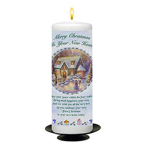 Customised Christmas Candle Gift - Bear in Box