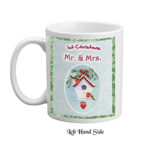 Personalsied Christmas Candle Gift - Baby Bear Decorating Your First Xmas