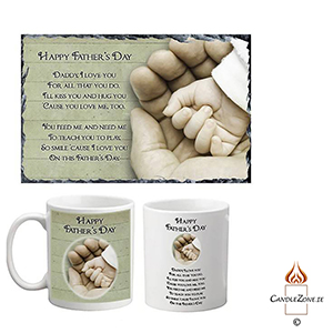 Customised Fathers Day Gift Candle - Fun with Photo