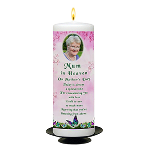 Customised Mothers Day - Blue Valley of Water with Photo