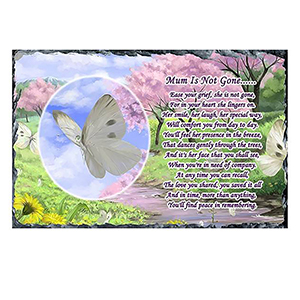 Customised Remembrance Candle - Sacred Heart & Verse