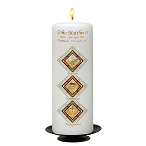 Candle Stand - Set Black includes: 1 Saucer & 2 Tulip Stands