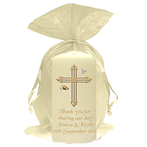 Customised Thank you Wedding Favour - Blind Love Silver