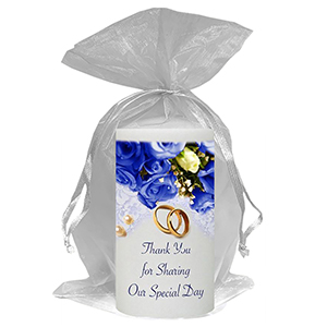 Customised Thank you Wedding Favour - Happy Ever After Gold