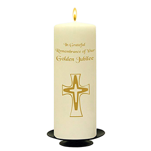 Ordination Frame - Golden Jubilee - Flowers & Verse & Photo