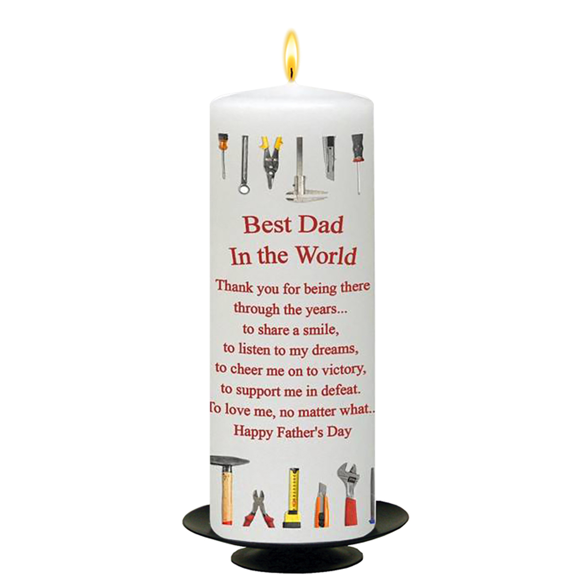 Customised Fathers Day Gift Candle - Best Dad