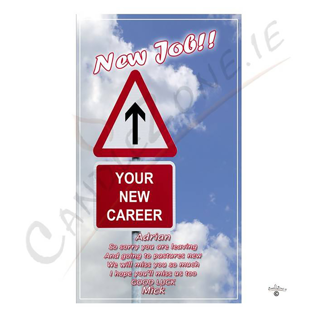 Good Luck New Job