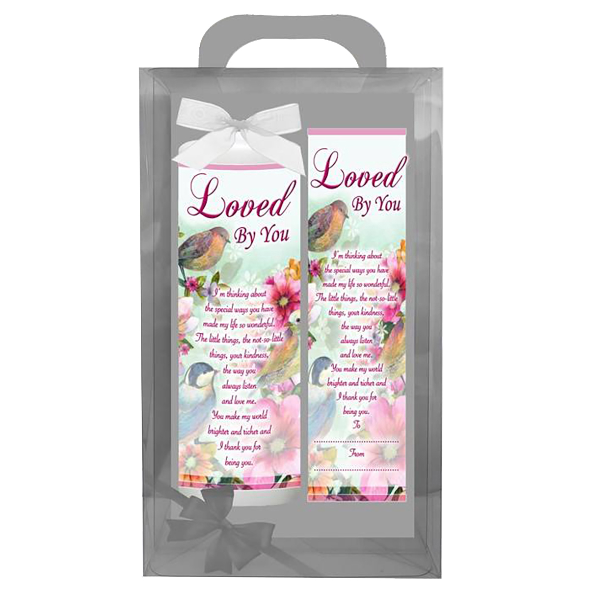 Personalsied Inspirational Candle Gift - Sayings Range Loved by You