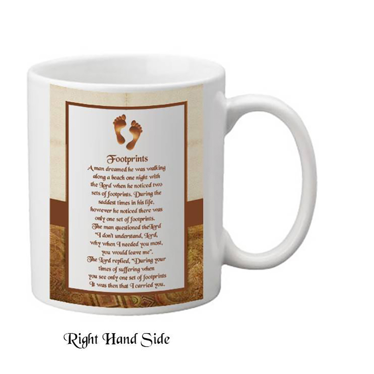 Customised Mug Gift - Footprints