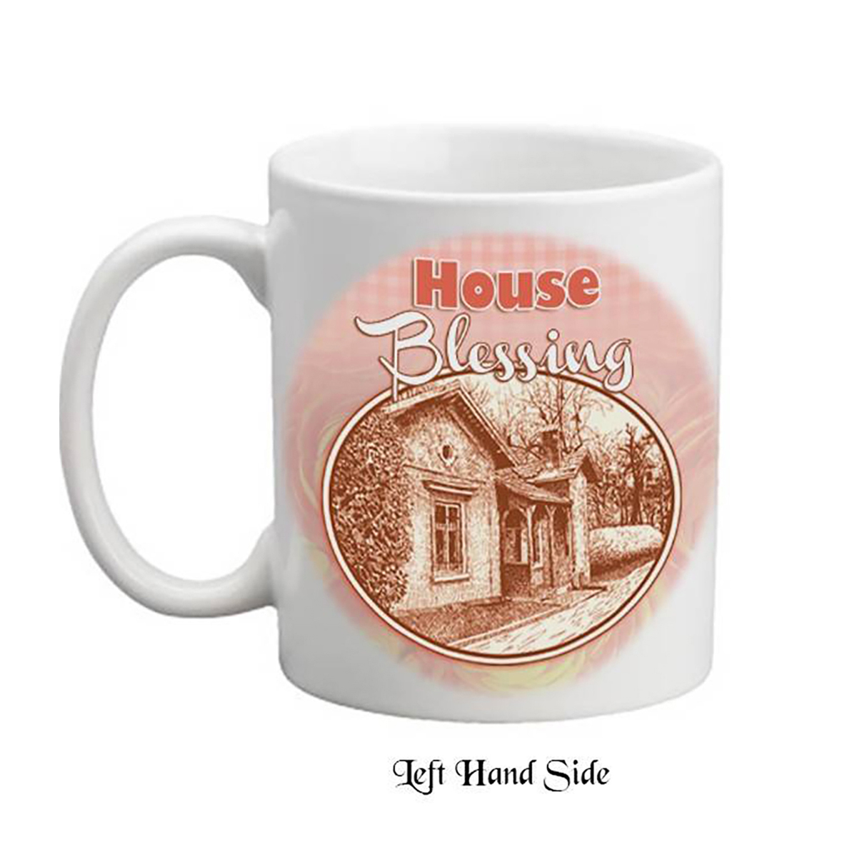 Customised Mug Gift - House Blessing House Sketch