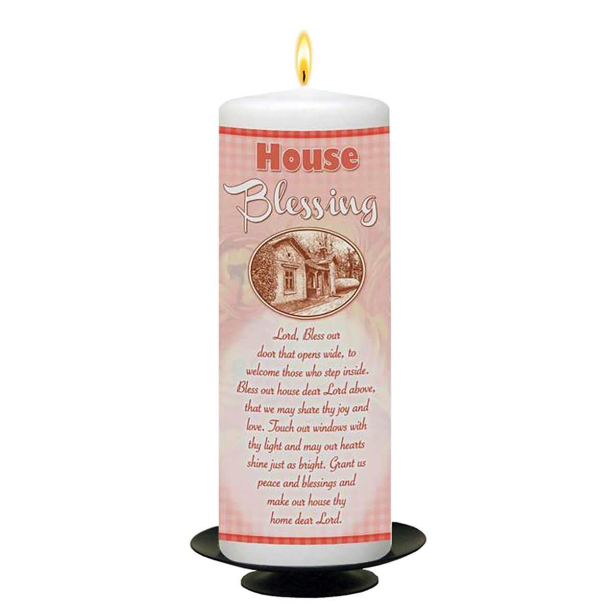 Customised New Home Candle Gift - House Blessing