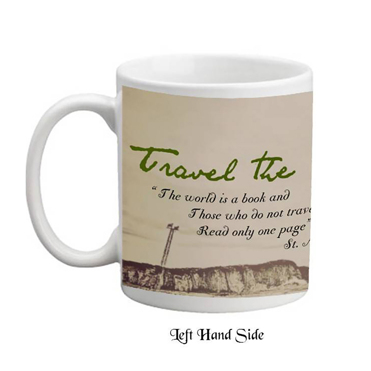 Customised Mug Gift - Travel the World Customised