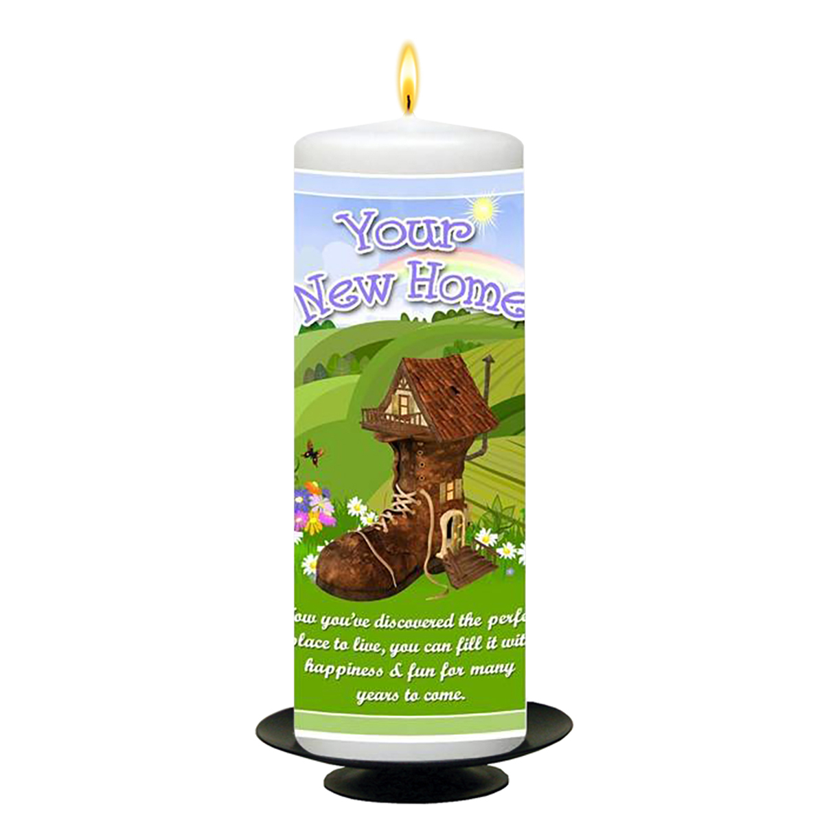 Customised New Home Candle Gift - Shoe House