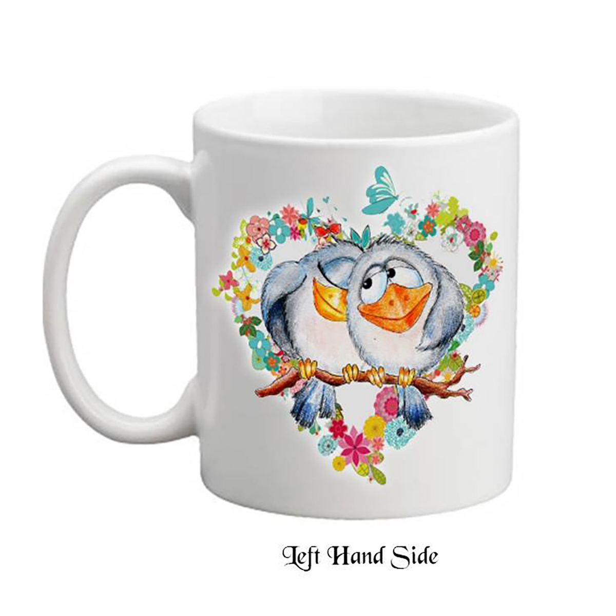 Customised Mug Gift - Love Birds