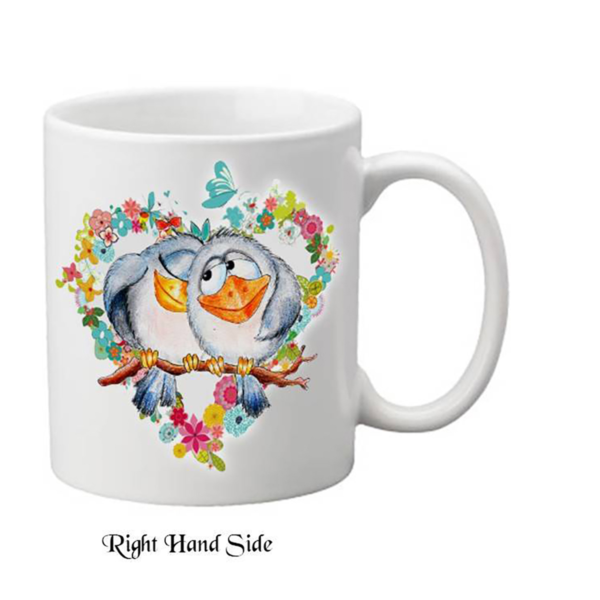 Customised Mug Gift - Love Birds