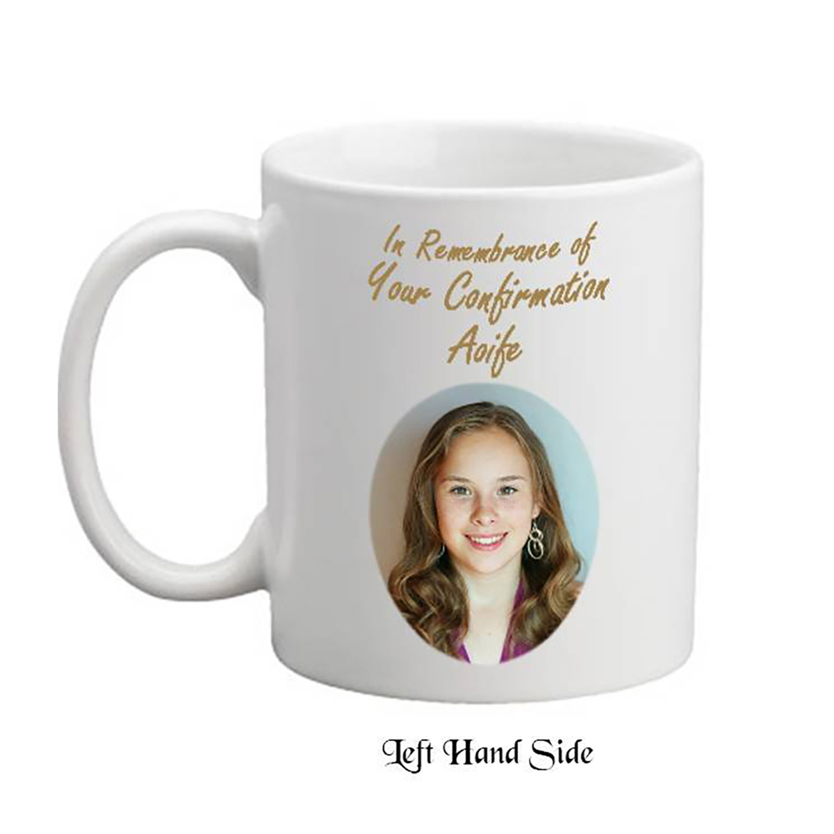Customised Confirmation Mug Gift - Photo Girl Mug