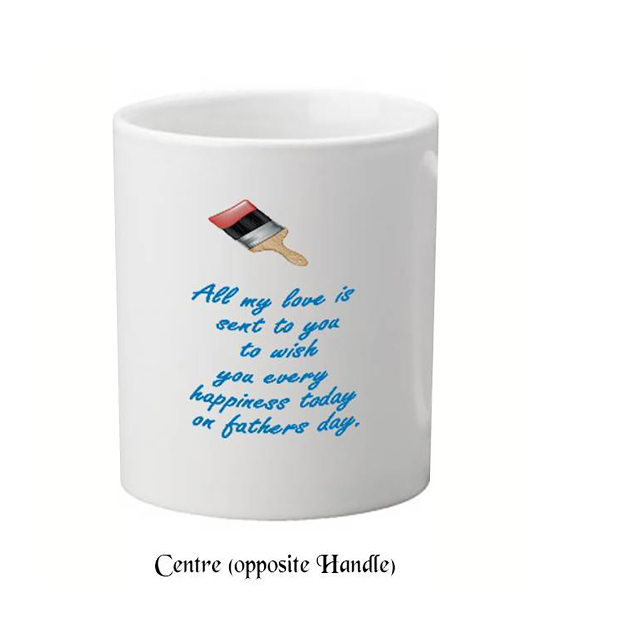Customised Slate & Mug Gift - Painting Dad