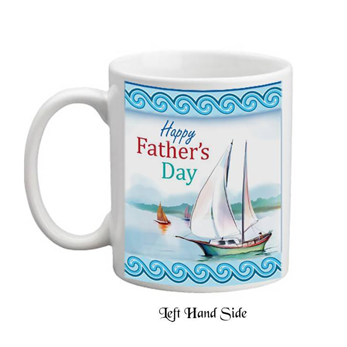 Customised Slate & Mug Gift - Sailing Dad