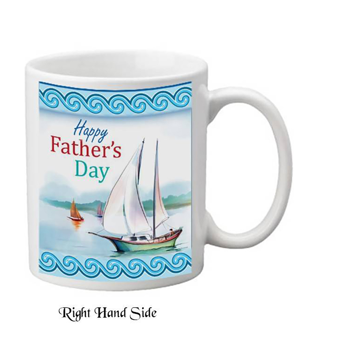 Customised Slate & Mug Gift - Sailing Dad